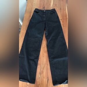 Long Tall Sally black wide legs jeans